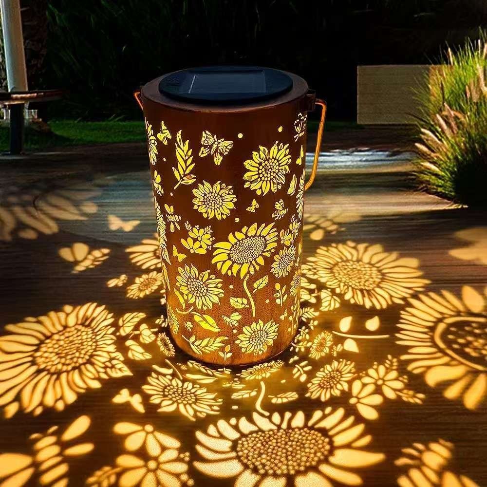 Solar Garden Light - Свет подсолнечника и теневой светильник, водонепроницаемый