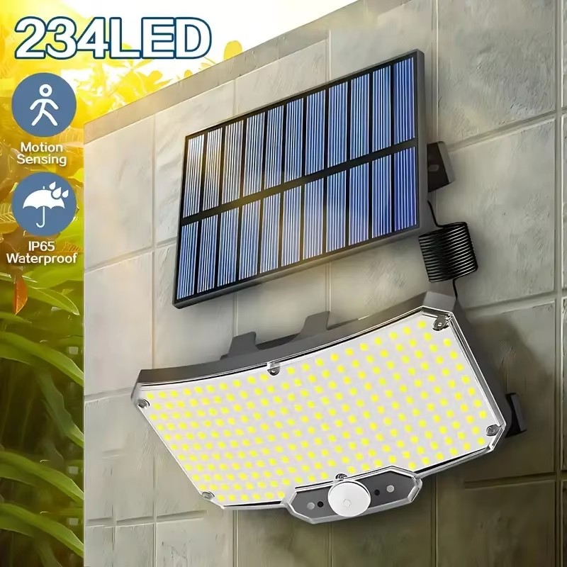 Solar Garden Light - Солнечные уличные светильники 234LED с датчиком