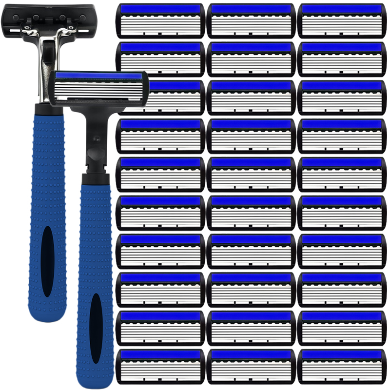 Safety Razor Handle - Мужские безопасные лезвия для бритвы, ручная