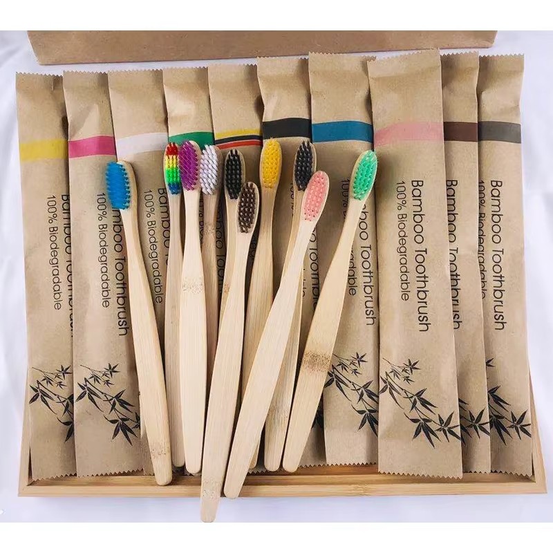 Bamboo Toothbrush - 5-30 шт. бамбуковых зубных щеток с