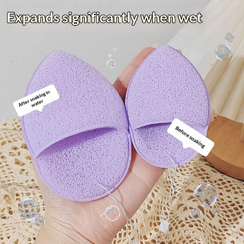 Eco Sponge - Мягкая губка-аппликатор для лица в форме