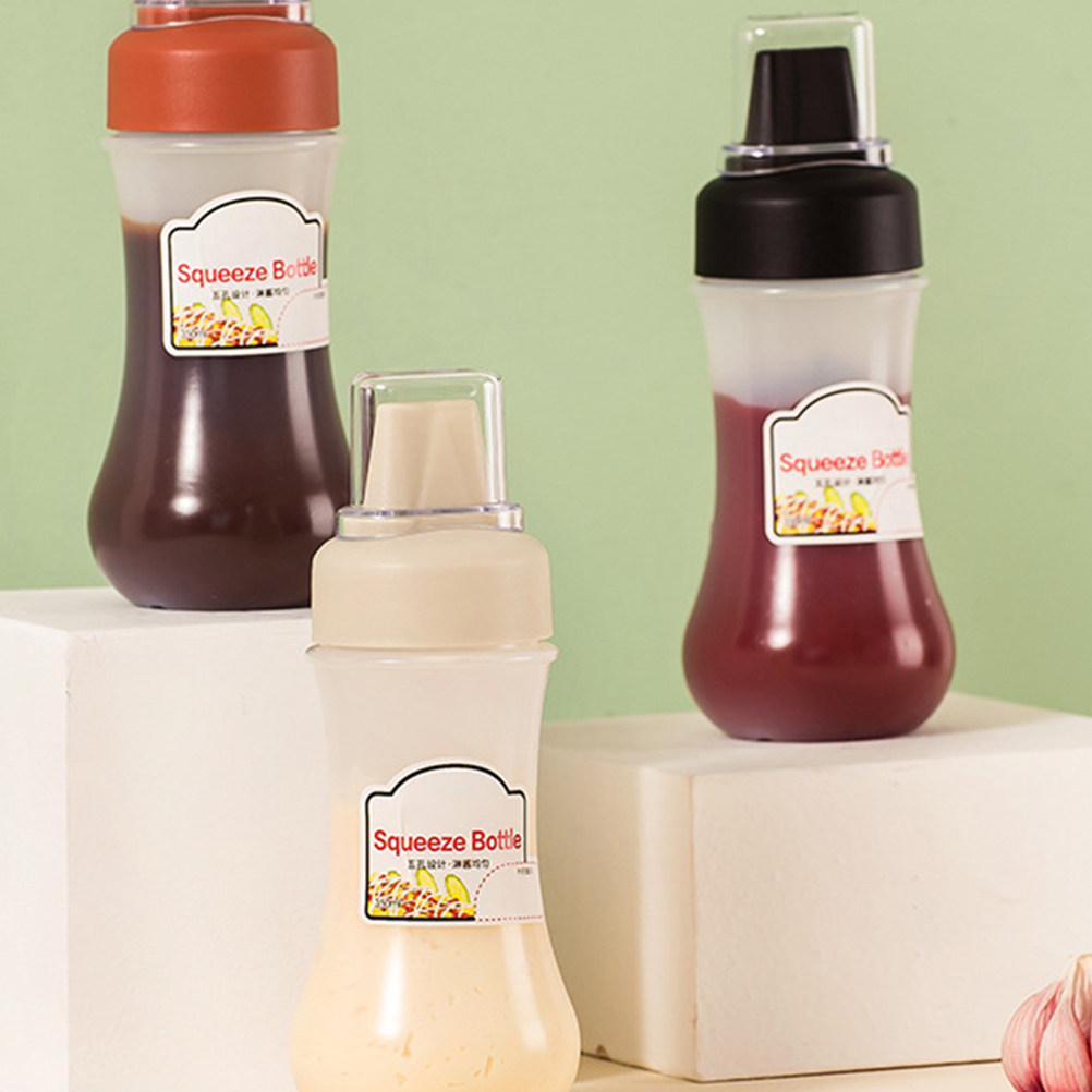 Reusable Bottle - 3 шт. прозрачных бутылок с дозатором,