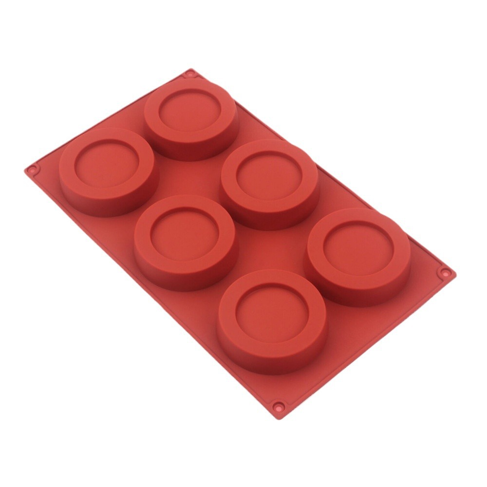 Eco Soap - Силиконовая форма для выпечки: 6 больших