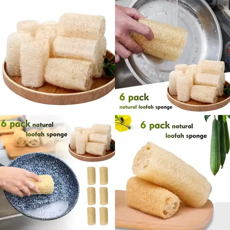 Eco Sponge - Новейшая натуральная губка-мочалка из люффы 2026