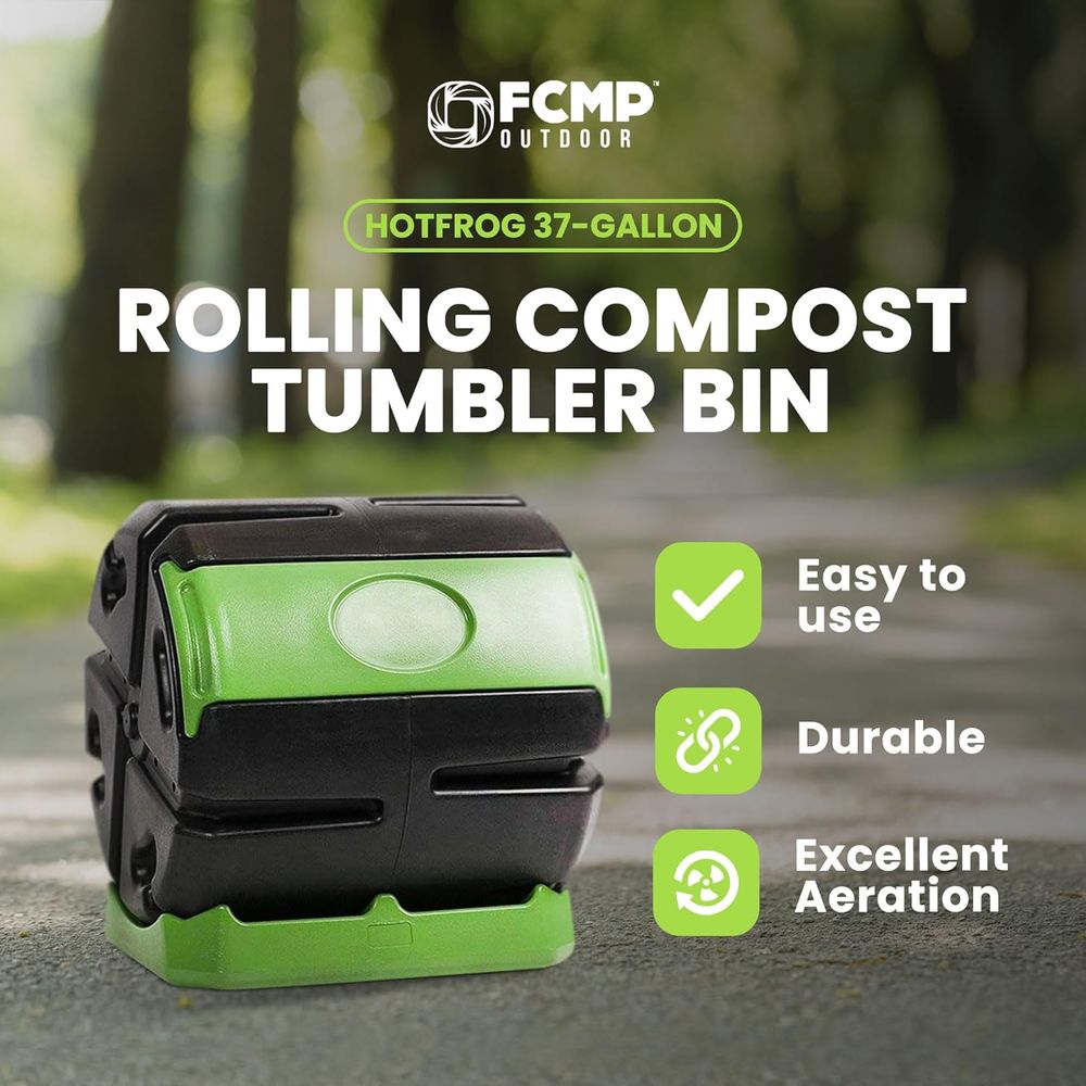Однокамерный уличный вращающий – обзор и цена Compost Bin