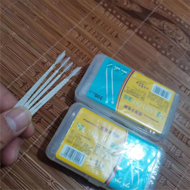 300 шт./упаковка, двухстороння – обзор и цена Bamboo Toothbrush
