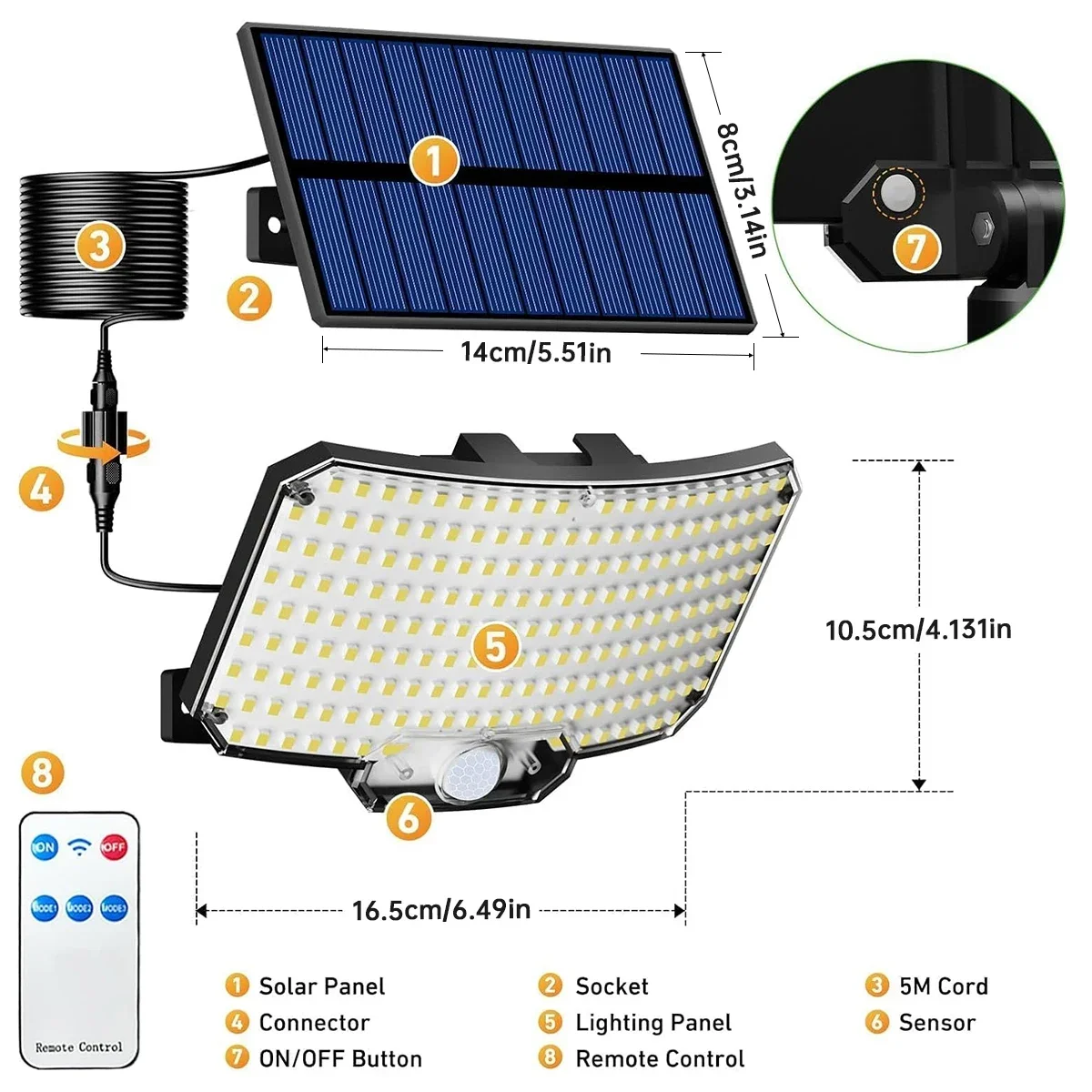 Солнечные уличные светильники  – обзор и цена Solar Garden Light