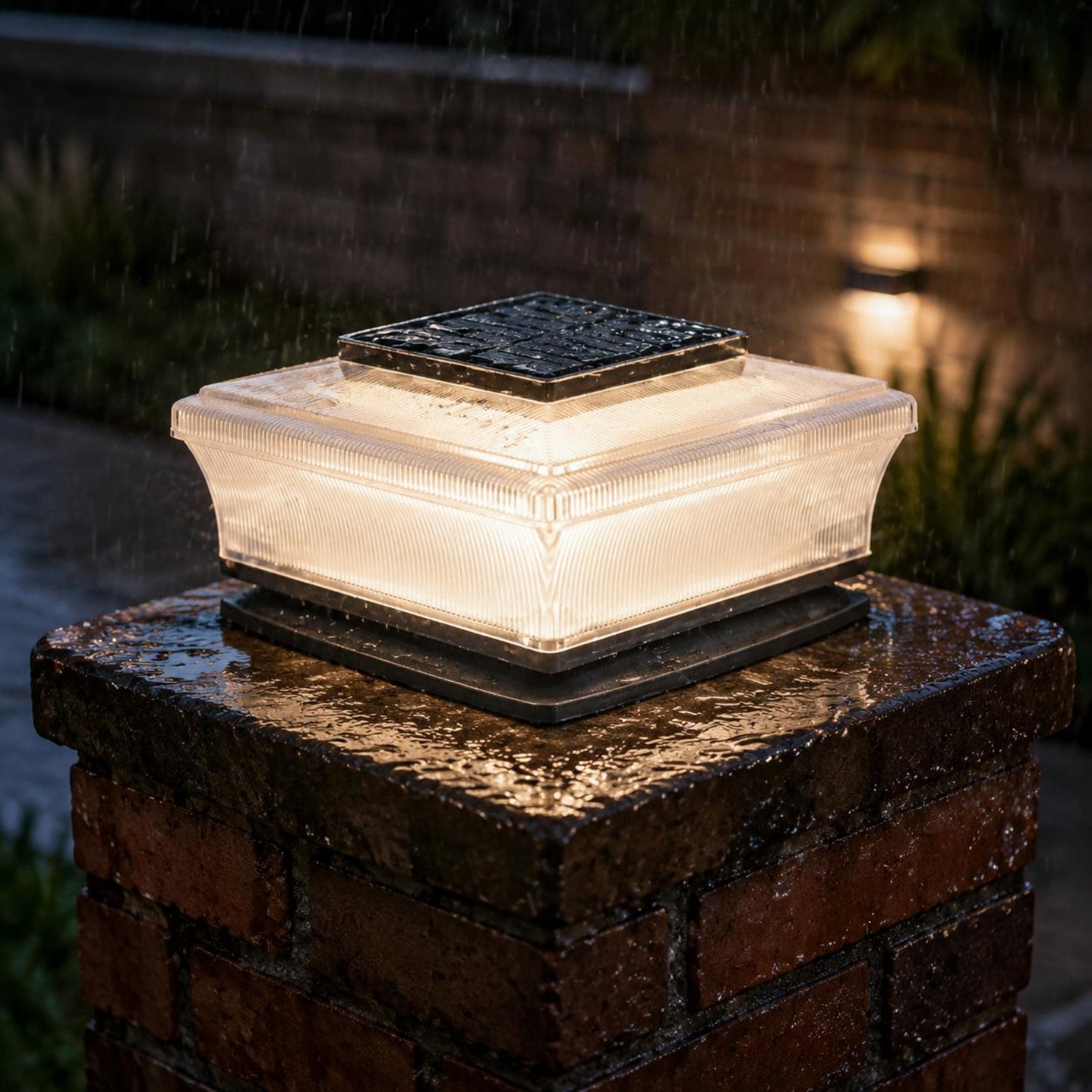 Беспроводной квадратный светил – обзор и цена Solar Garden Light