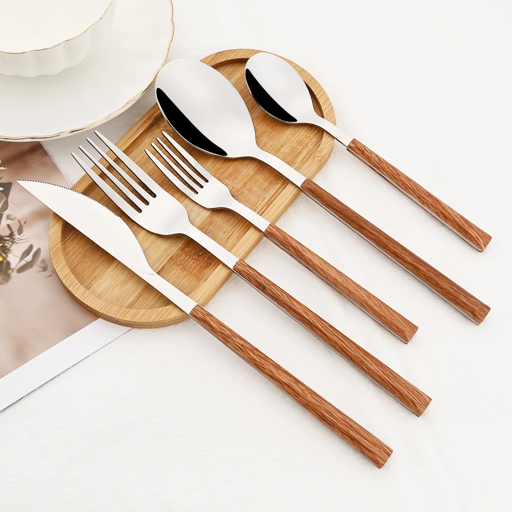 16/24/30 шт., набор столовых п – обзор и цена Bamboo Cutlery