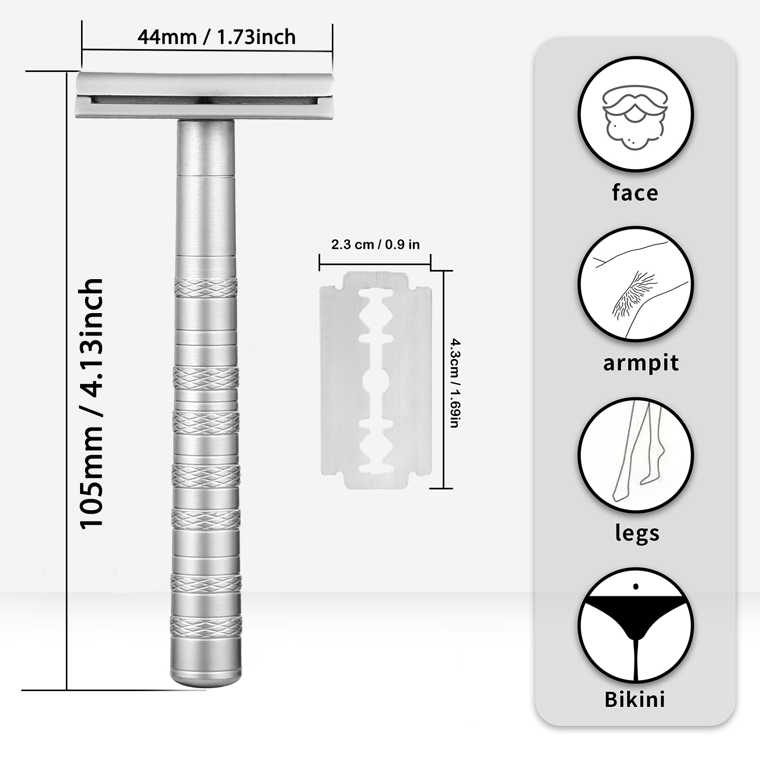 Безопасная бритва с двойным ле – обзор и цена Safety Razor Handle