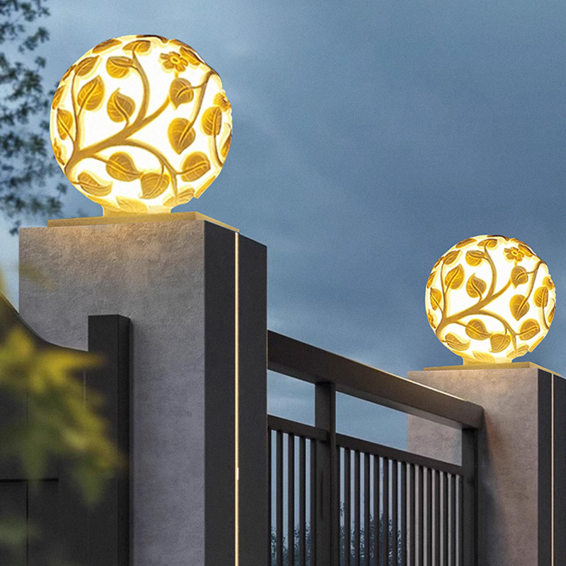 Уличные колонные светильники,  – обзор и цена Solar Garden Light