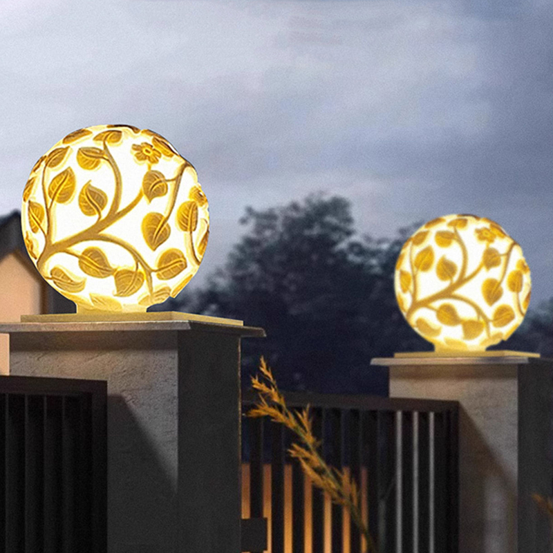 Уличные колонные светильники,  – обзор и цена Solar Garden Light