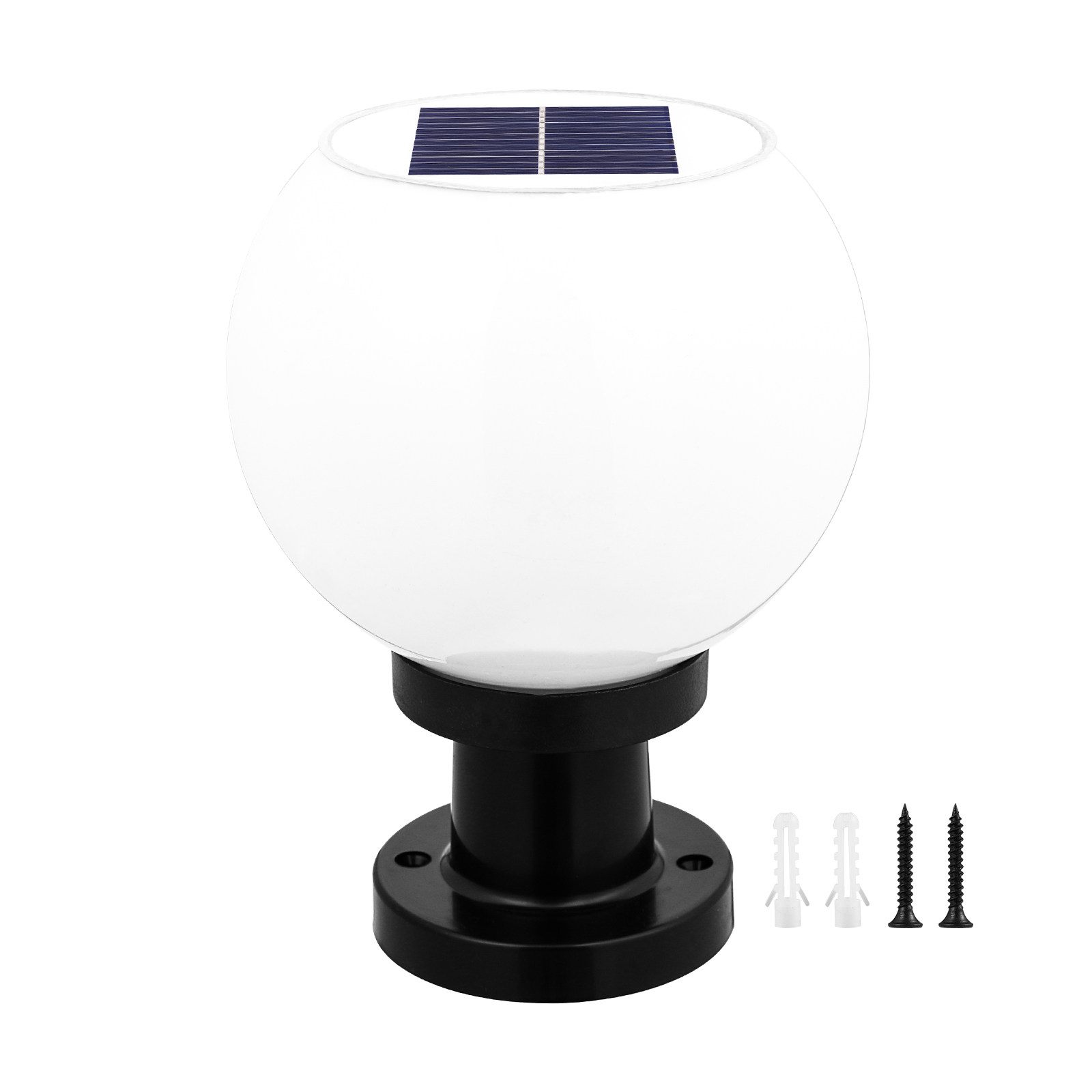 1. Круглая светодиодная настен – обзор и цена Solar Garden Light