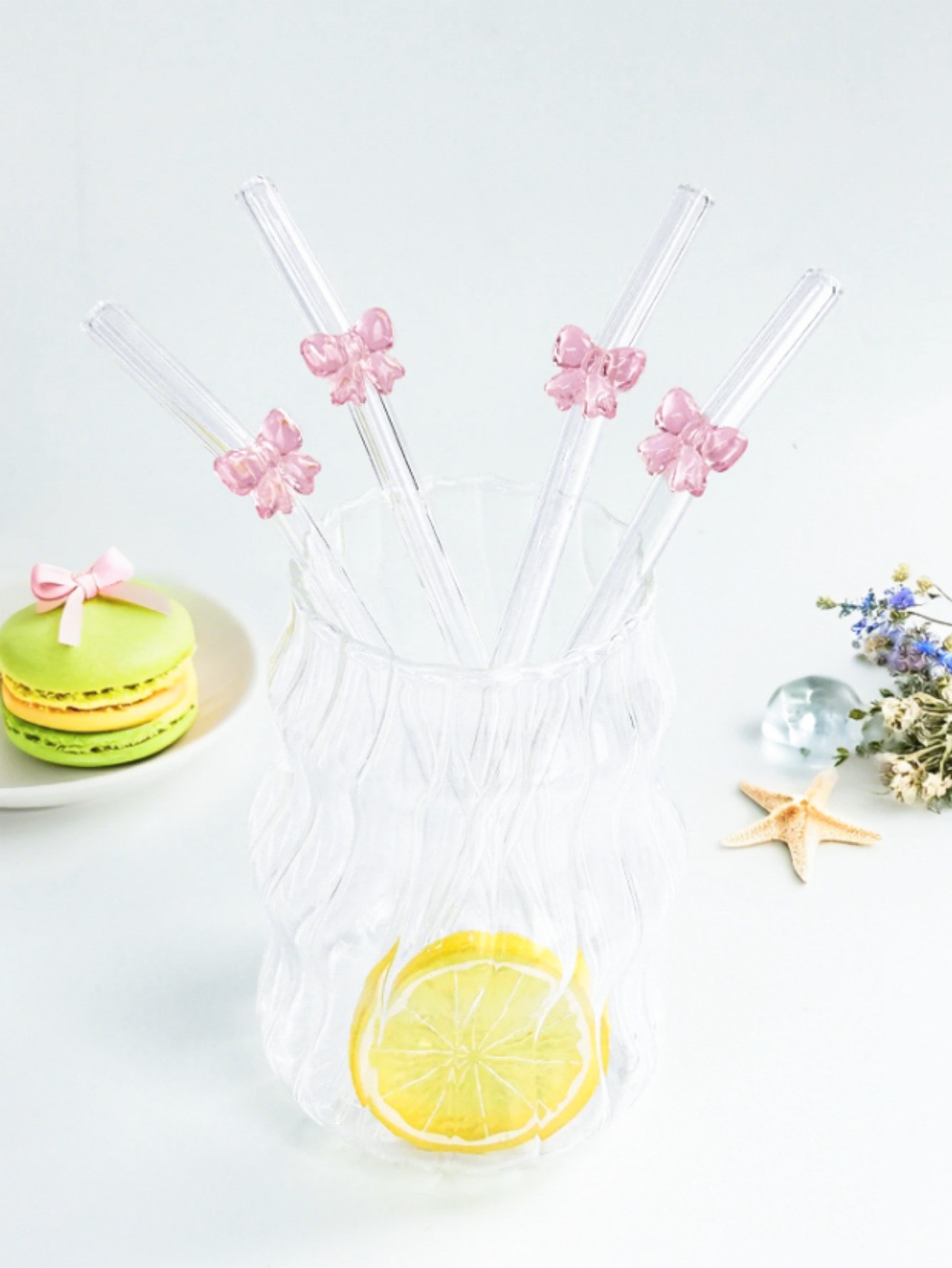 1/6 шт., стеклянная соломинка  – обзор и цена Reusable Straw