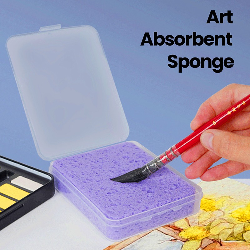 Губка для очистки акварельных  – обзор и цена Eco Sponge