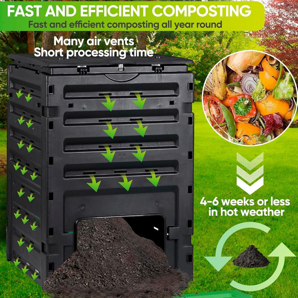 Компостер для сада на 120 галл – обзор и цена Compost Bin