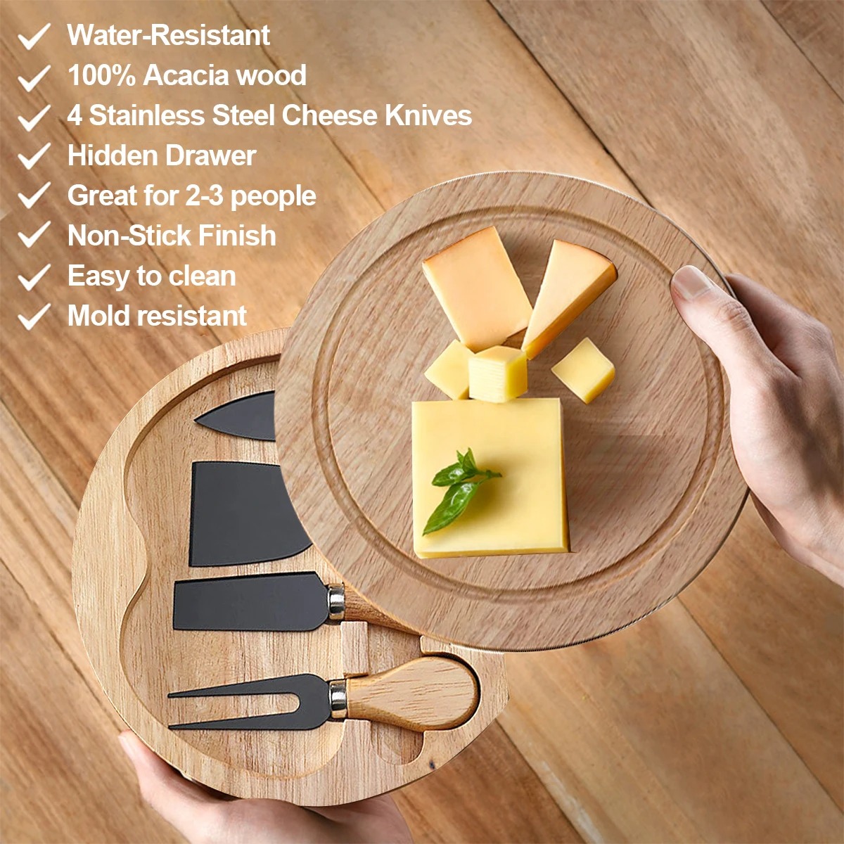 Набор сырных ножей для мясных  – обзор и цена Bamboo Cutlery
