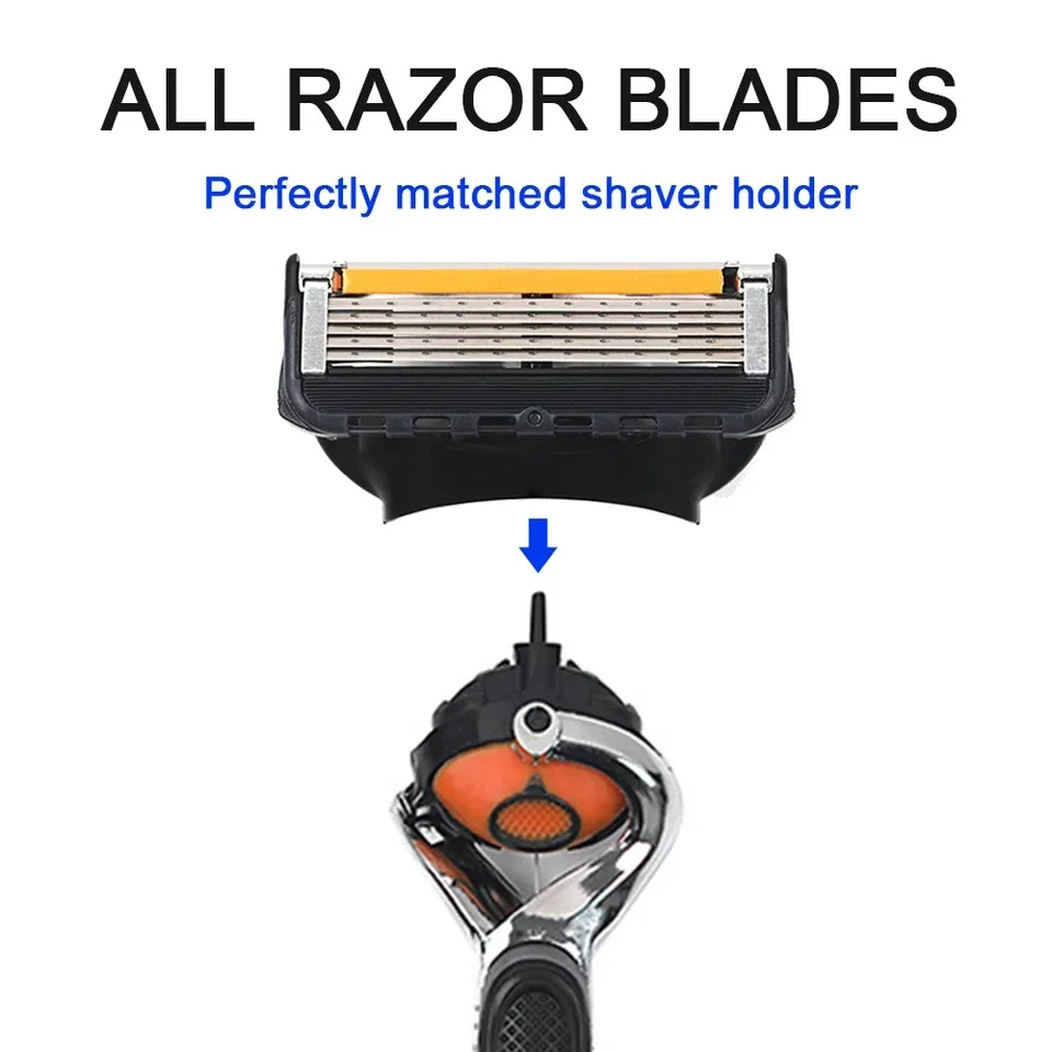 5-слойные сменные безопасные л – обзор и цена Safety Razor Handle