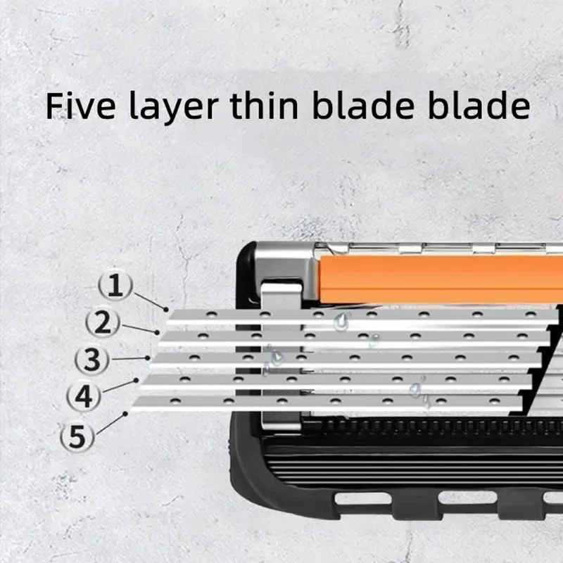 5-слойные сменные безопасные л – обзор и цена Safety Razor Handle