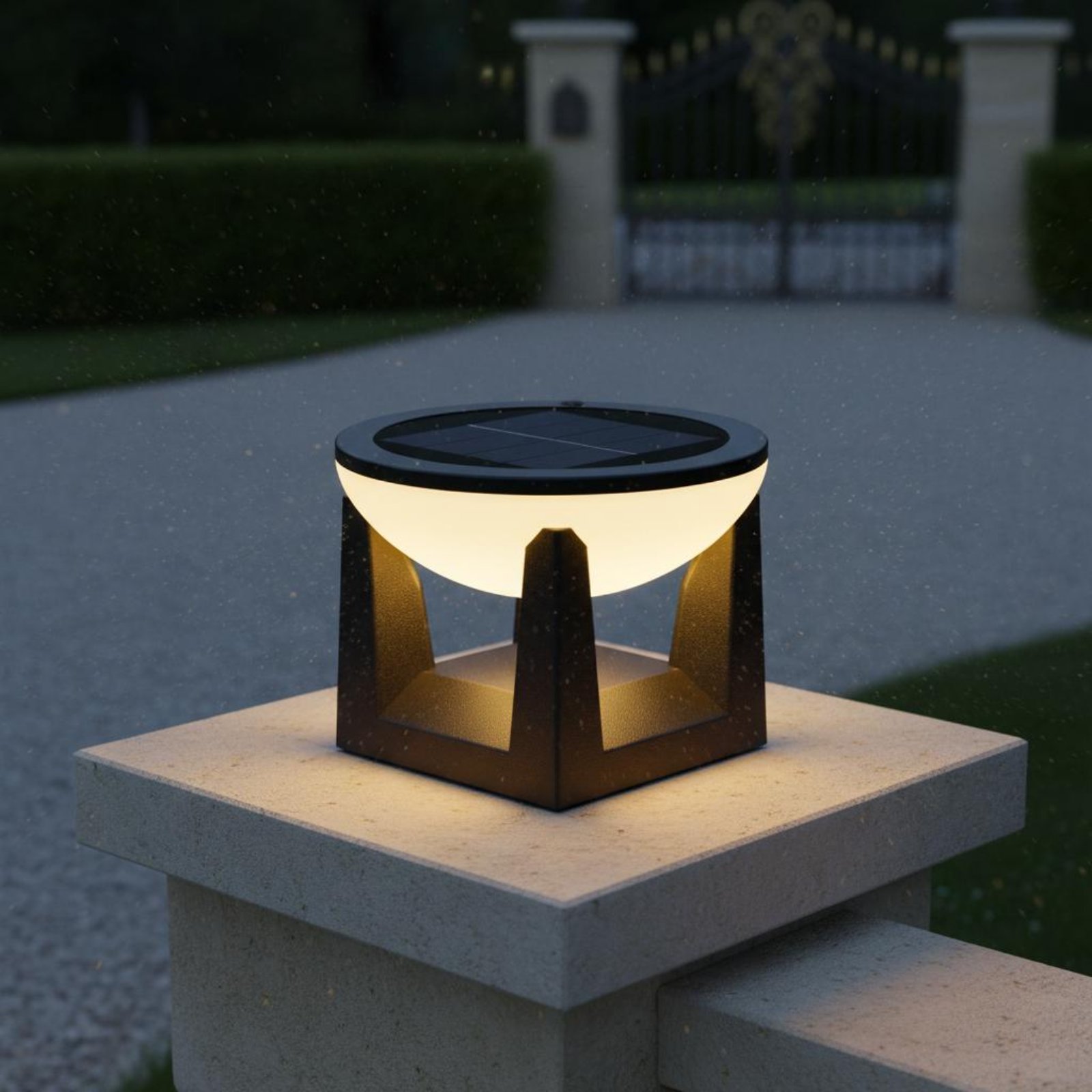 Солнечный светильник для столб – обзор и цена Solar Garden Light