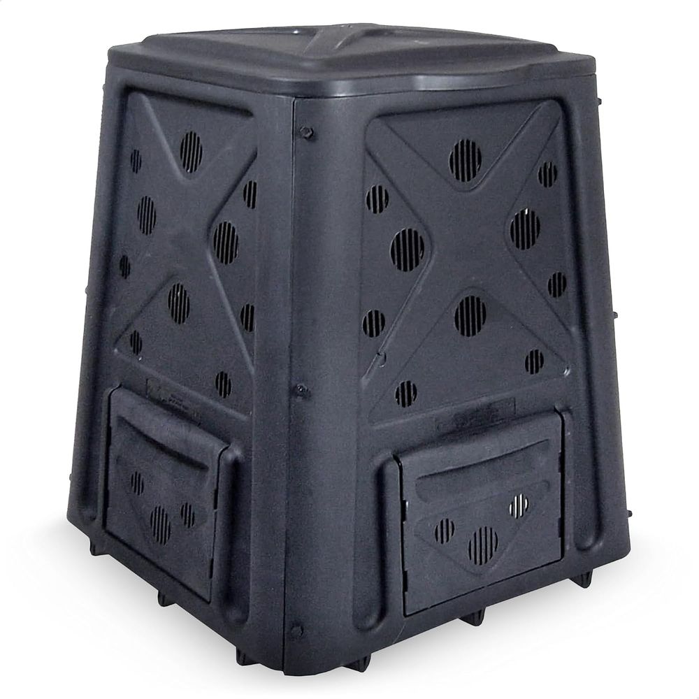 60-галлонный 4-дверный уличный – обзор и цена Compost Bin