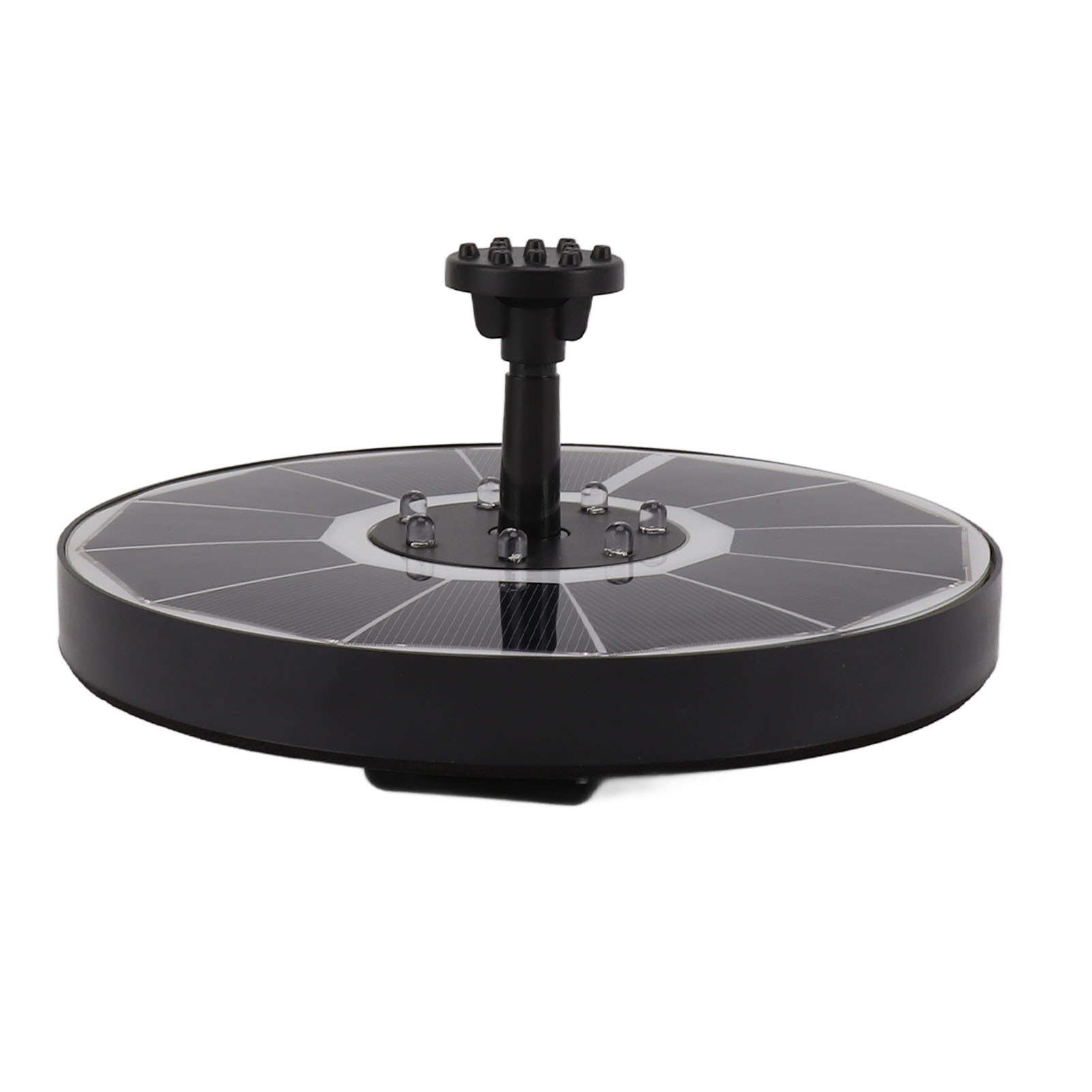 Солнечный фонтан с 8 насадками – обзор и цена Solar Garden Light