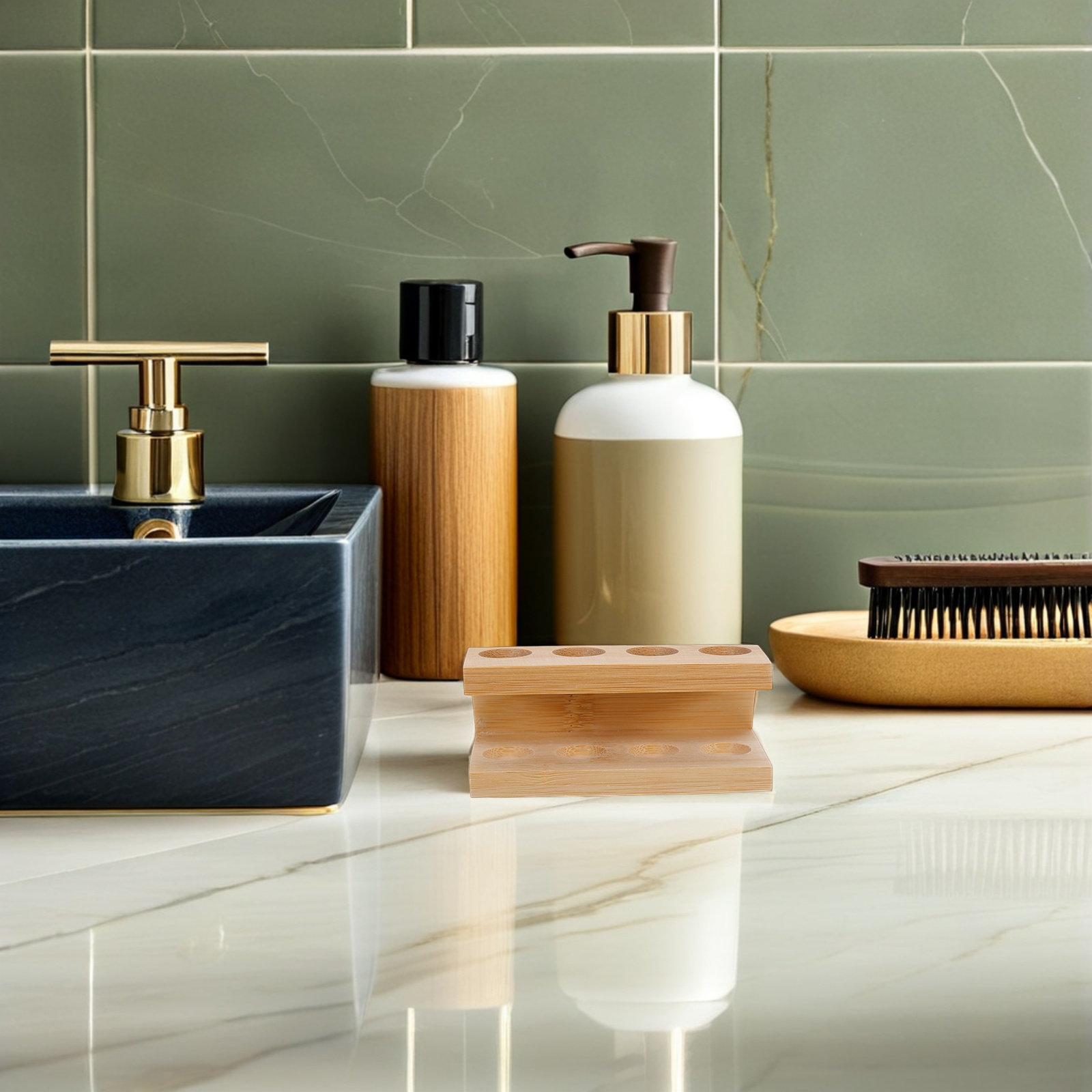 Подставка для хранения насадок – обзор и цена Bamboo Toothbrush