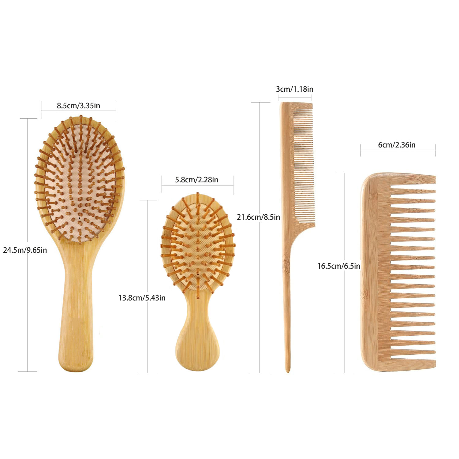 Набор бамбуковых расчесок для  – обзор и цена Bamboo Toothbrush