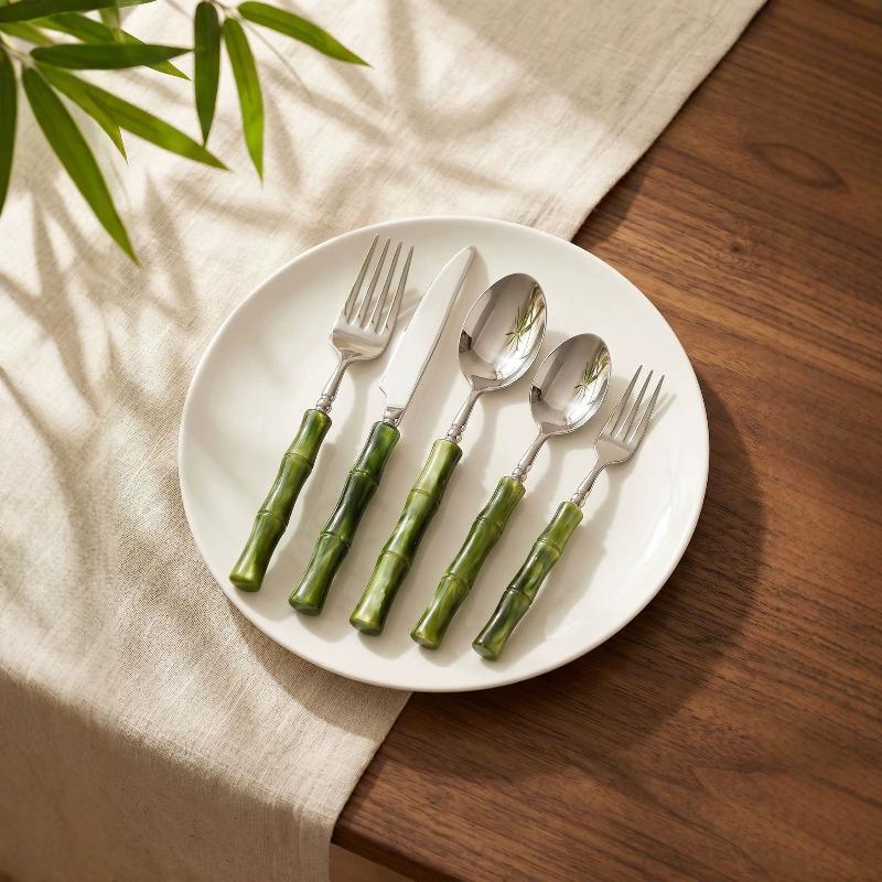 Набор столовых приборов из акр – обзор и цена Bamboo Cutlery